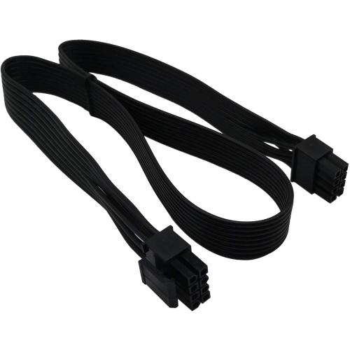 US$ 7.2 - COMeap CPU 8 Pin Male to CPU 8 Pin (4+4 Detachable) Male EPS-12V  Motherboard Power Adapter Cable for Corsair Modular Power Supply  25-inch(63cm) - m.comeap.com