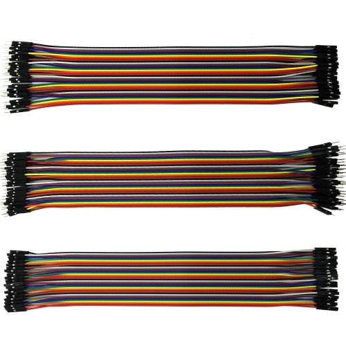 40 Pin Male to Male 120 PCS SIM&NAT 12inch / 30cm 40 Pin Male to Female Dupont Wire Blair Store 4330594024 40 Pin Female to Female Breadboard Jumper wire Ribbon Cables kit for Arduino Raspberry Pi 2 / 3 