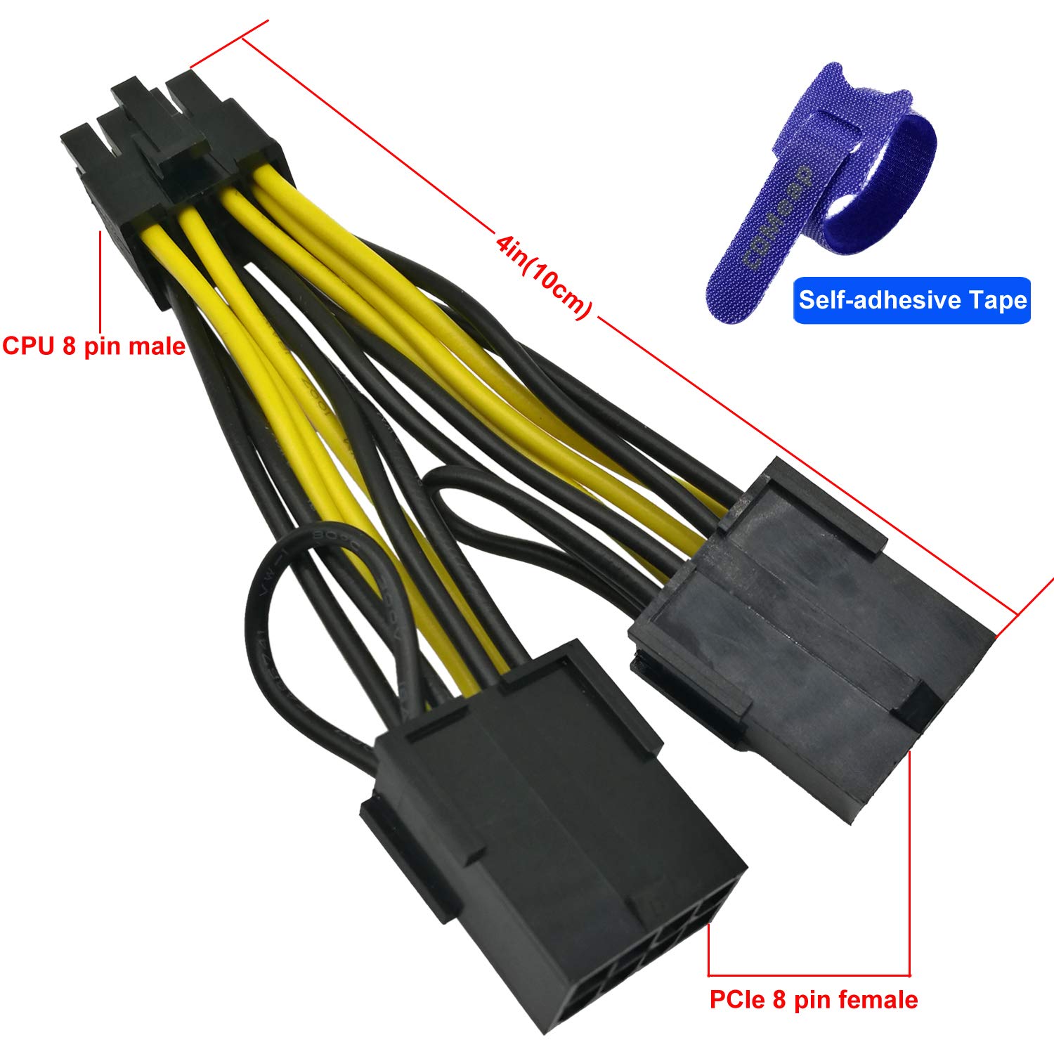 超安い COMeap - 8.90 US$ (2-Pack) Cable Power Card Graphics NVIDIA グラフィックボード・グラボ・ビデオカード