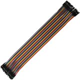 COMeap 120pcs 30CM 40pin Male to Female, 40pin Male to Male, 40pin Female to Female Breadboard Jumper Wire Ribbon Dupont Cables Kit 