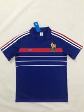 84-86 France  Home Retro Jersey