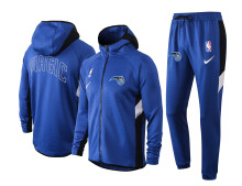 NBA Orlando Magic Blue with Cap Jacket Tracksuit High Quality