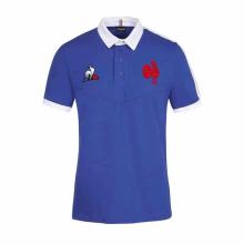 Rugby Season 2021 France Blue Rugby Polo High Quality