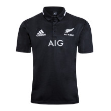 Rugby 2021-2021 All Black Black Rugby Polo High Quality