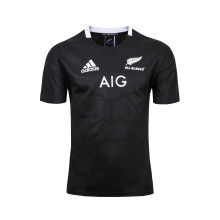 Rugby 2019-2020 All Black Home Rugby Jersey High Quality
