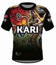 Rugby Season 2021 Indigneous All Stars Camouflage Rugby Jersey High Quality