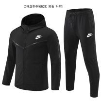 21/22 Nike Jacket Tracksuit Black Color