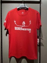 Manchester United Ronaldo Cotton T-shirt Red Color