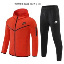 21/22 Nike Jacket Tracksuit Orange red Color
