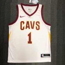 NBA Men Cleveland Cavaliers White #1 ROSE Jersey High Quality Name and Number Print