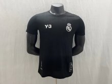 Real Madrid Y-3 Cotton T-shirt Black Color