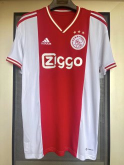 22/23 Ajax Home Soccer Jersey Final Version 1:1 Quality