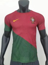 22/23 Portugal Home World Cup Soccer Jersey Player Version  1:1 Quality   yuanli
