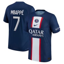 22/23 PSG Home Jersey Player Version  Mbappé 7  1:1 Qaulity