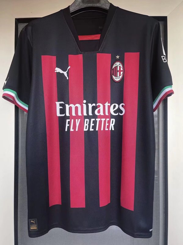 22/23 AC Milan Home Jersey Fans Version  1:1 Quality