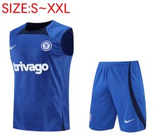 22/23 Chelsea Blue Vest Training suit