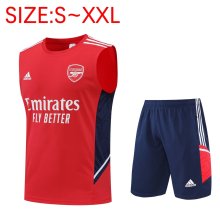 22/23 Arsenal Red Vest Training Suit