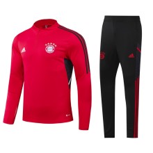 22/23 Bayern Red Sweater Tracksuit Thai Quality