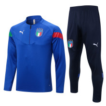 22-23 Italy Blue Sweater Tracksuit Thai Quality