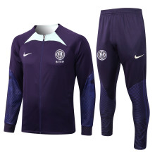 22-23 Inter Milan Purple Jacket Tracksuit Thai Quality