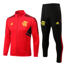 22-23 Flamengo Red Jacket Tracksuit Thai Quality