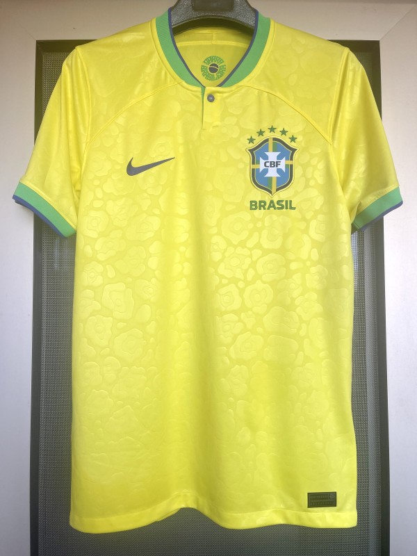 22/23 Brazil Home World Cup Jersey Fans Version 1:1 Quality