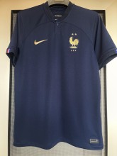 22/23 France Home World Cup Jersey Fans Version  1:1 Quality