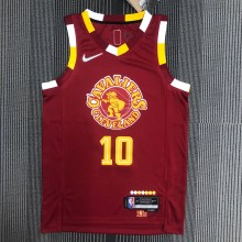 NBA Season 2022 Men Cleveland Cavaliers Red #10 GARLAND Jersey High Quality Name and Number Print