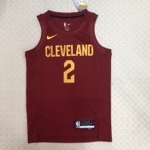 NBA Season 2023 Men Cleveland Cavaliers Red #2 IRVING Jersey High Quality Name and Number Print