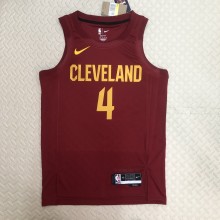 NBA Season 2023 Men Cleveland Cavaliers Red #4 MOBLEY Jersey High Quality Name and Number Print