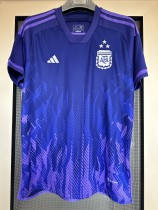 22/23 Argentina Away With 3 Stars World Cup Jersey Fans Version 1:1 Quality