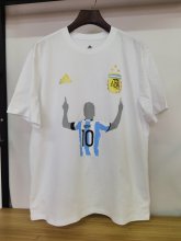 Argentina Messi T-shirt White Color