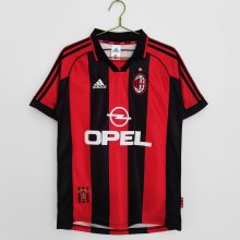 98/99 AC Milan Home Retro Jersey
