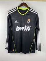 10/11 Real Madrid Away Retro Jersey Long Sleeve