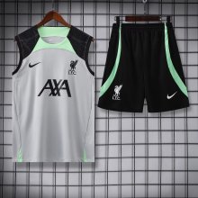 23/24 Liverpool Vest Training suit Grey Color