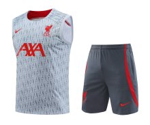 23/24 Liverpool Vest Training suit Grey Color