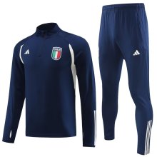 23/24 Italy Blue Sweater Tracksuit Thai Quality