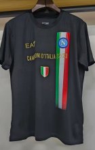 Napoli Champions T-shirt Black Color