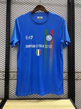 22/23 Napoli Champions Blue Jersey Fan Version Thai Quality