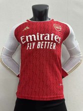 23/24 Arsenal Home Jersey Long Sleeve Player Version 1:1 Quality