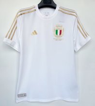 23/24 Italy White Soccer Jersey Fans Version  1:1 Quality