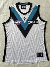 Rugby 2023 Port Adelaide White Vest High Quality