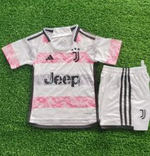 23/24 Juventus Away Kids Jersey