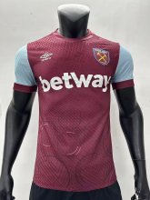 23/24 West Ham Home Jersey Player Version 1:1 Quality