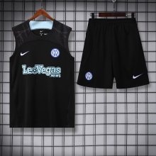 23/24 Inter Milan Black Vest Training suit