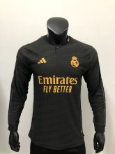 23/24 Real Madrid Third Long Sleeve Jersey Player Version 1:1 Quality
