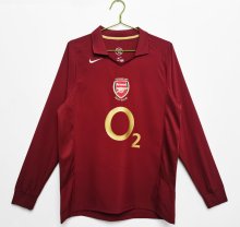 05/06 Arsenal Home Retro Jersey Long Sleeve