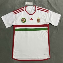2023 Hungary Away Soccer Jersey Fans Version
