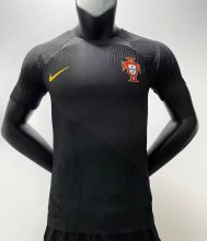 23/24 Portugal Black Soccer Jersey Player Version  1:1 Quality