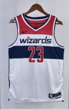 NBA Men 2023 Washington Wizards White #23 JORDAN Jersey High Quality Name and Number Print